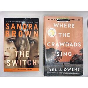 Romance/ Mystery Book Bundle: Where The Crawdads Live & The Switch